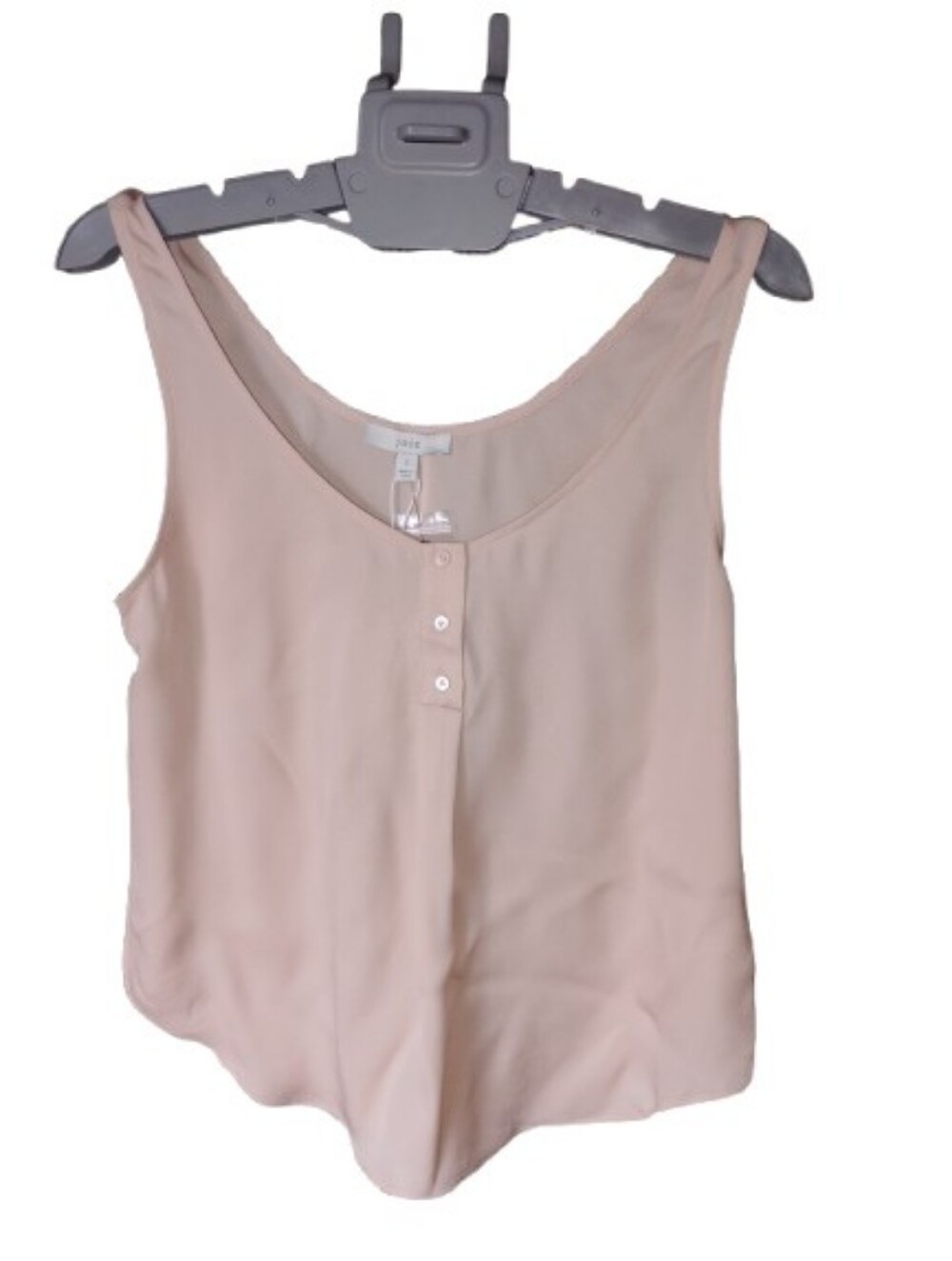 NWT JOIE CAELEN 100% SILK TANK TOP PINK SKY SIZE SMALL QUIET LUXURY
